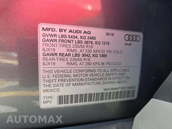 2019 Audi Q5 Premium Plus – miniatura 5