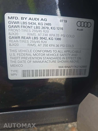 2019 Audi Q5 Premium Plus – miniatura 5