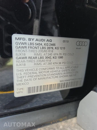 2019 Audi Q5 Premium – miniatura 14