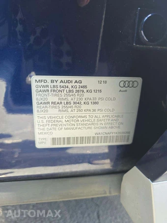 2019 Audi Q5 Prestige – miniatura 5