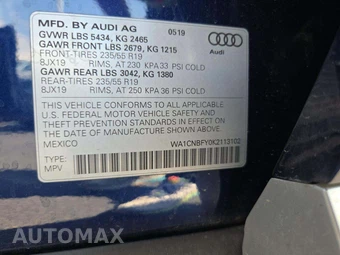 2019 Audi Q5 Prestige – miniatura 2