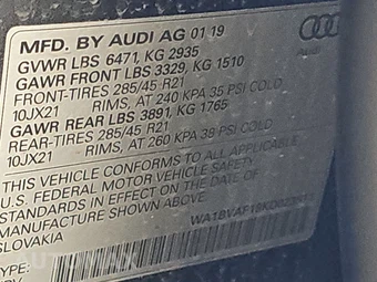 2019 Audi Q8 Premium Plus – miniatura 15