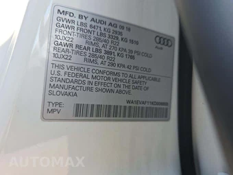 2019 Audi Q8 Premium Plus - miniatura 2