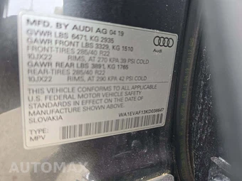 2019 Audi Q8 Premium Plus – miniatura 5