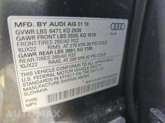 2019 Audi Q8 Premium Plus - miniatura 6