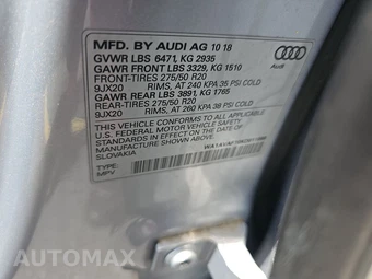 2019 Audi Q8 Premium - miniatura 14