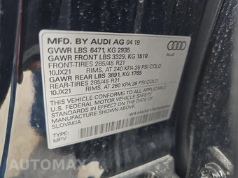 2019 Audi Q8 Premium – miniatura 14