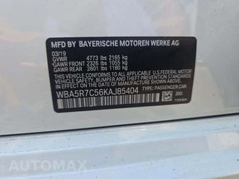 2019 BMW 3 Series Sedan 330i xDrive - miniatura 2