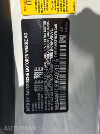 2019 BMW 4 Series Coupe 440i M SPORT LINE - miniatura 2