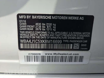 2019 BMW 4 Series Gran Coupe 430i Sedan - miniatura 2