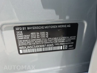2019 BMW 5 Series Sedan 530i LUXURY LINE - miniatura 14