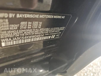 2019 BMW 5 Series Sedan 530i SPORT LINE - miniatura 14