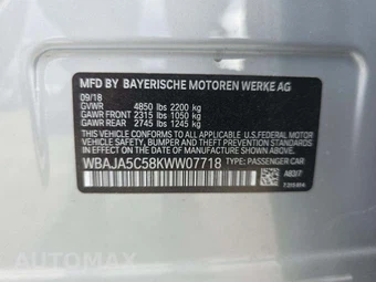 2019 BMW 5 Series Sedan 530i SPORT LINE - miniatura 5