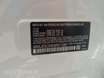 2019 BMW 5 Series Sedan 540i M SPORT LINE - miniatura 5