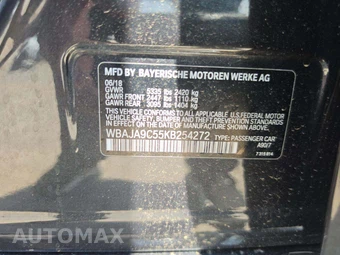 2019 BMW 5 Series Sedan iPerformance - miniatura 5