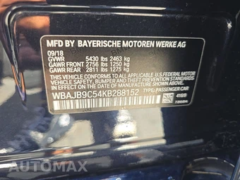 2019 BMW 5 Series Sedan M550i xDrive - miniatura 14
