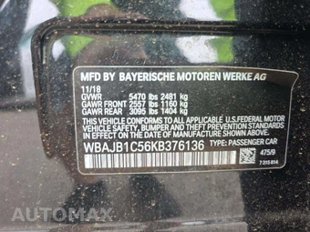 2019 BMW 5 Series Sedan xDrive iPerformance SPORT LINE - miniatura 2