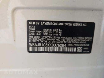 2019 BMW 5 Series Sedan xDrive iPerformance SPORT LINE - miniatura 5
