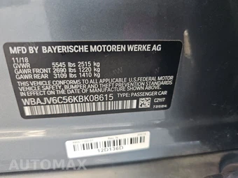 2019 BMW 6 Series Gran Turismo 640i xDrive Hatchback M SPORT LINE - miniatura 14