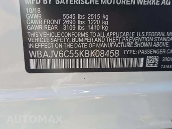 2019 BMW 6 Series Gran Turismo 640i xDrive Hatchback SPORT LINE - miniatura 5