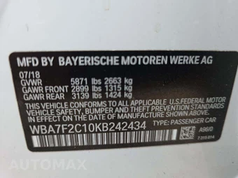 2019 BMW 7 Series ALPINA B7 Sedan xDrive - miniatura 5