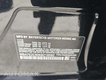 2019 BMW 7 Series Sedan 740i M SPORT LINE - miniatura 2