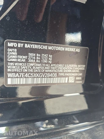 2019 BMW 7 Series Sedan 740i xDrive - miniatura 14