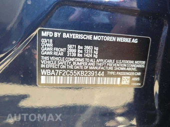 2019 BMW 7 Series Sedan 750i xDrive - miniatura 5