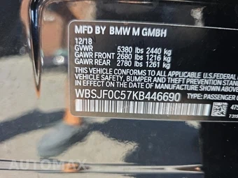 2019 BMW M5 Sedan - miniatura 11