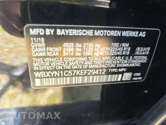 2019 BMW X2 Sports Activity Vehicle M35i - miniatura 2