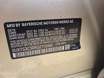 2019 BMW X3 Sports Activity Vehicle M40i - miniatura 5
