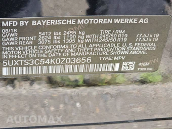 2019 BMW X3 Sports Activity Vehicle M40i - miniatura 14