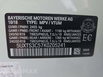 2019 BMW X3 Sports Activity Vehicle M40i - miniatura 2