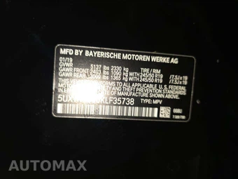 2019 BMW X3 Sports Activity Vehicle sDrive30i - miniatura 5