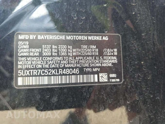 2019 BMW X3 Sports Activity Vehicle sDrive30i – miniatura 5