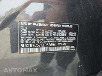 2019 BMW X3 Sports Activity Vehicle sDrive30i – miniatura 5