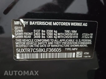 2019 BMW X3 Sports Activity Vehicle sDrive30i – miniatura 15