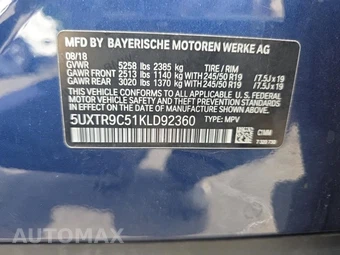 2019 BMW X3 Sports Activity Vehicle xDrive30i - miniatura 18