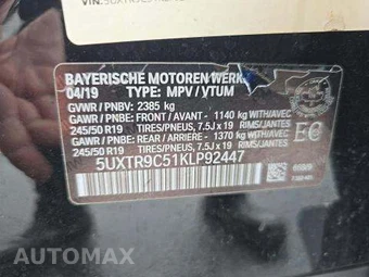 2019 BMW X3 Sports Activity Vehicle xDrive30i - miniatura 6