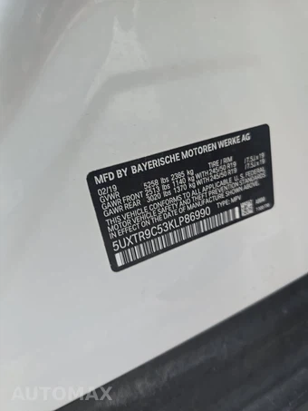 2019 BMW X3 Sports Activity Vehicle xDrive30i LUXURY LINE - miniatura 14