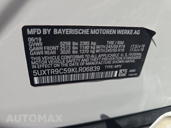 2019 BMW X3 Sports Activity Vehicle xDrive30i LUXURY LINE - miniatura 14