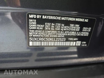 2019 BMW X5 Sports Activity Vehicle xDrive40i - miniatura 11