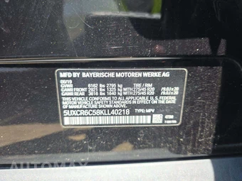 2019 BMW X5 Sports Activity Vehicle xDrive40i - miniatura 5