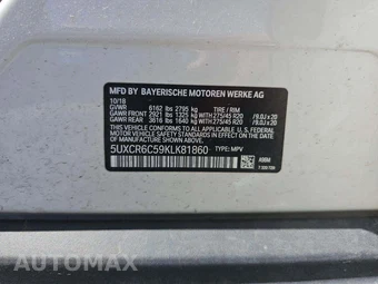 2019 BMW X5 Sports Activity Vehicle xDrive40i - miniatura 2