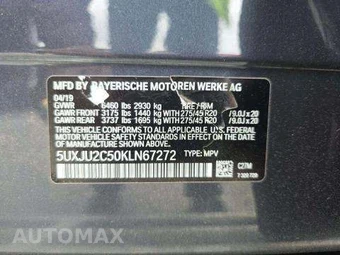2019 BMW X5 Sports Activity Vehicle xDrive50i - miniatura 5