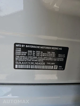2019 BMW X5 Sports Activity Vehicle xDrive50i M SPORT LINE - miniatura 15