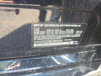 2019 BMW X5 Sports Activity Vehicle xDrive50i M SPORT LINE - miniatura 2