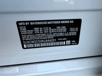 2019 BMW X7 Sports Activity Vehicle xDrive40i - miniatura 13