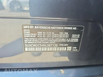 2019 BMW X7 Sports Activity Vehicle xDrive40i - miniatura 12