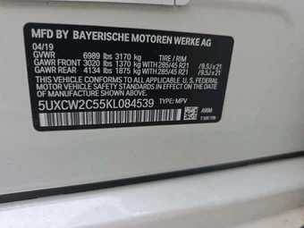 2019 BMW X7 Sports Activity Vehicle xDrive40i - miniatura 5